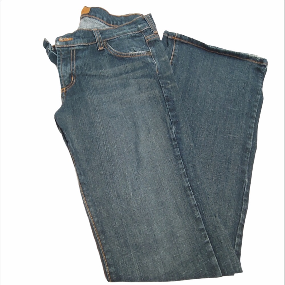 James Jeans Distressed Flare Medium Dark Wash 30